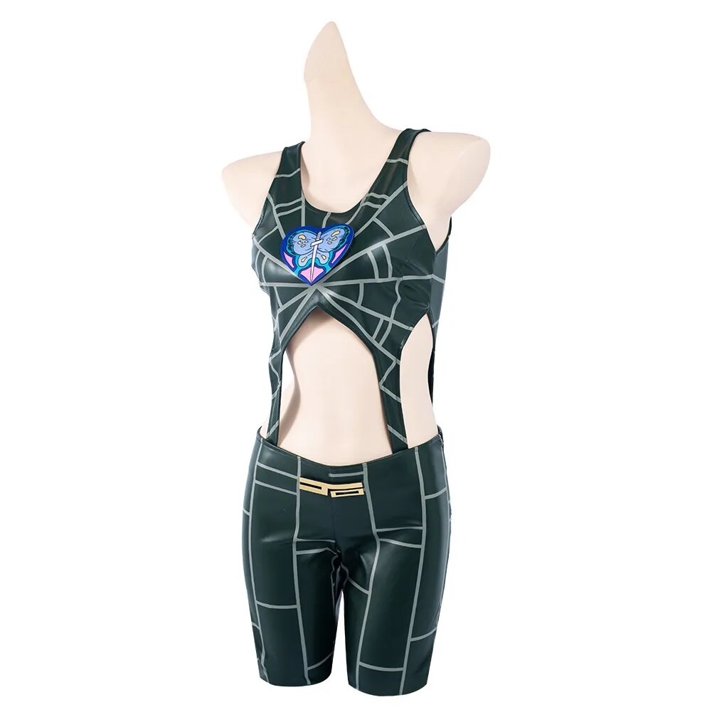 JoJo‘s Bizarre Adventure Jolyne Cujoh Cosplay Costume Outfits Halloween Carnival Suit