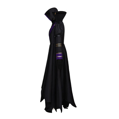 Kagenou Cid Cosplay Costume Black Uniform Shoes Leader of Shadow Garden Minoru Kagenou Halloween