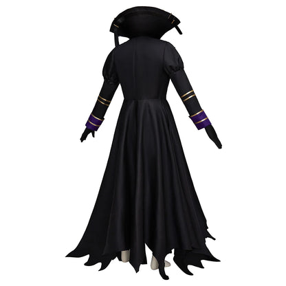 Kagenou Cid Cosplay Costume Black Uniform Shoes Leader of Shadow Garden Minoru Kagenou Halloween