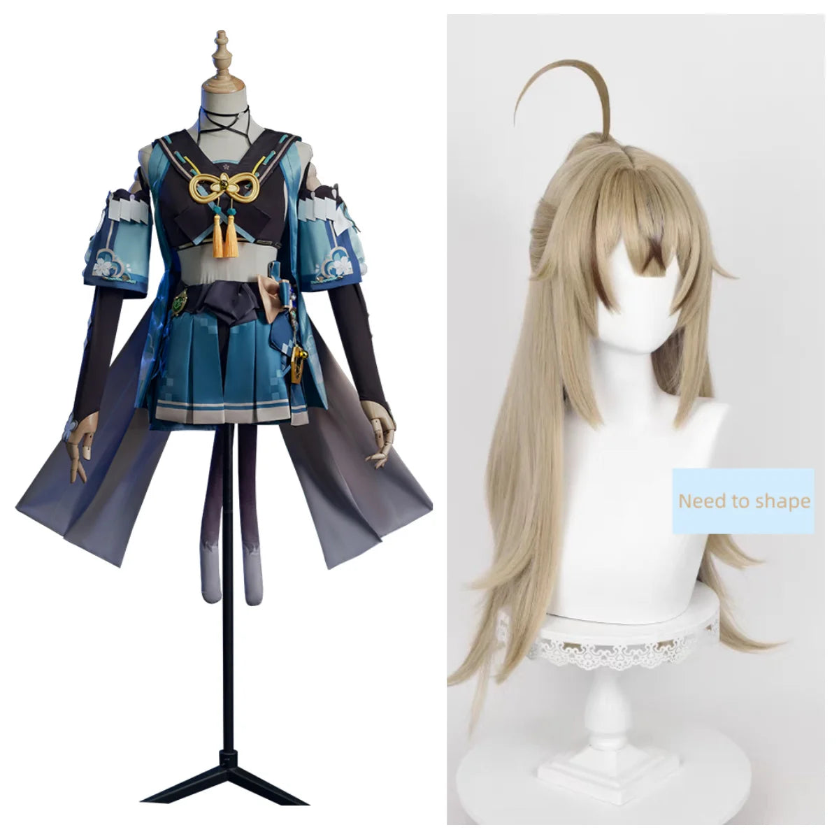 Kirara Genshin Impact Cosplay Costume Women's Dress Outfit with Accessories and Wig