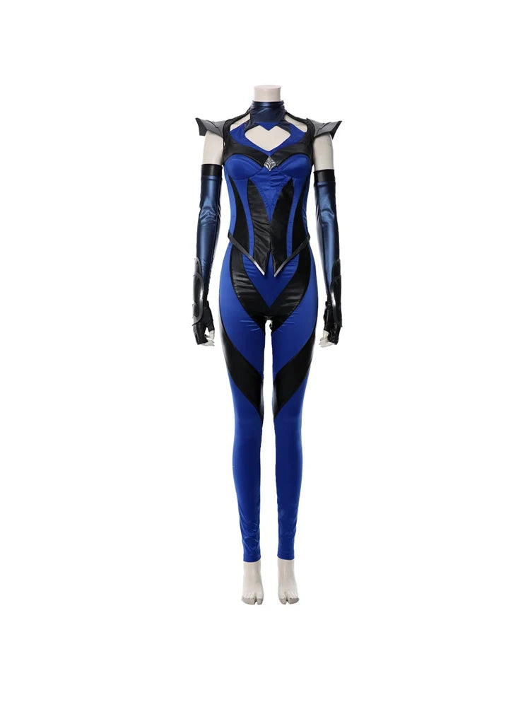 Cosplay Women Costume Game Mortal Cos Outfit Tops Pants Full Set Adult Girls Halloween Carnival Disguise Suits