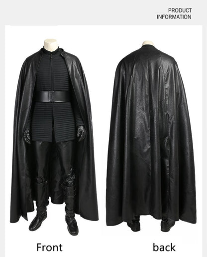 Kylo Ren Black Knight  Costume Cosplay 77 COS Store Outfits  Set  Shoes Game Suit Comic Con Party Halloween Set