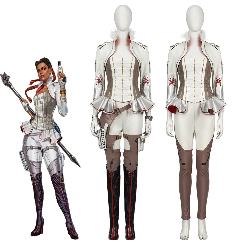 Loba Andrade Cosplay Game Apex Costume Adult Women Girls Fantasia Battle Uniform Suit Halloween Carnival Party Comic Con Outfits