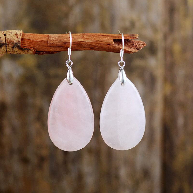 Luxury Women Teardrop Earrings Aventurine Drop Dangle Earring Lady Earring Jewelry