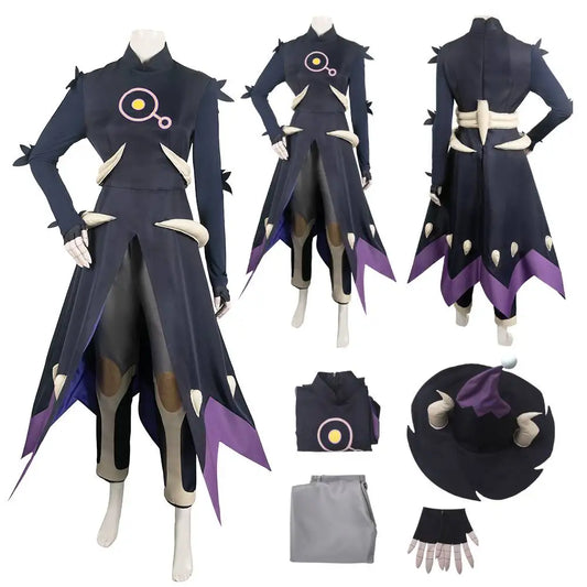 Luz Noceda The Owl Cos House Cosplay Costume Female Jacket Pants Hat Suits Outfits Halloween Carnival Party Roleplay Clothes