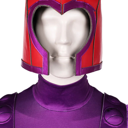 Magneto Cosplay Fantasia Anime X Super Villain Costume Disguise Adult Men Roleplay Outfits Male Halloween Carnival Party Clothes