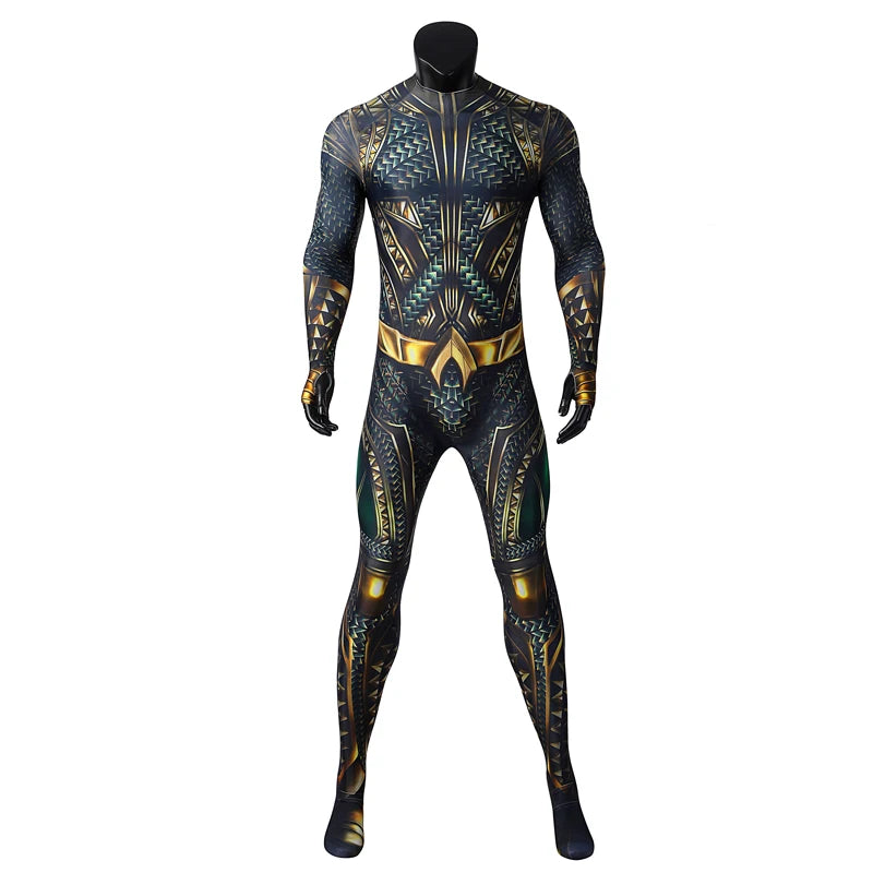 Male/Female Aquaman Costume  3D Printed Cosplay Swimming Bodysuit Spandex Lycra Zenzai Suit Halloween Costume Cosplay