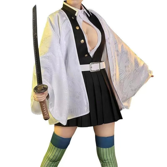 Manna Temple Honey Glass Love Pillar Cos Women's Ghost Slayer Team Uniform Cosplay Costume