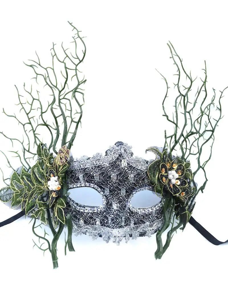 Mask Adult Custom Dance Performance Props Handheld Accessories Halloween Branch Decoration with Tassel Men and WomenSame Fashion