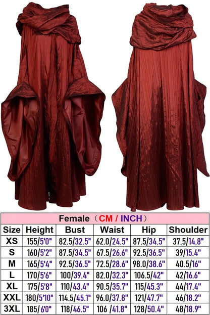 Melisandre Cosplay Fantasia Red Robe Movie Priestess Costume Disguise Adult Women Female Fantasy Halloween Carnival Party Cloth