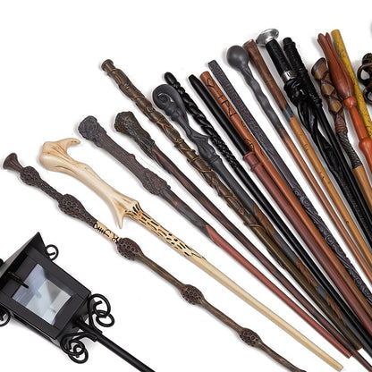 Metal Core Magic Harries Wands Without Box Potters Anime Figure Malfoy Voldmort Hermione Magical Wand Decoration Gift