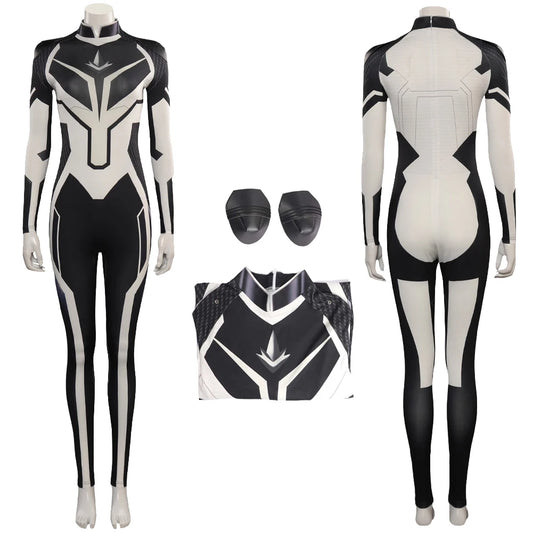 Monica Female Superhero Cosplay Costume Anime Roleplay Outfit Adult Halloween Suit