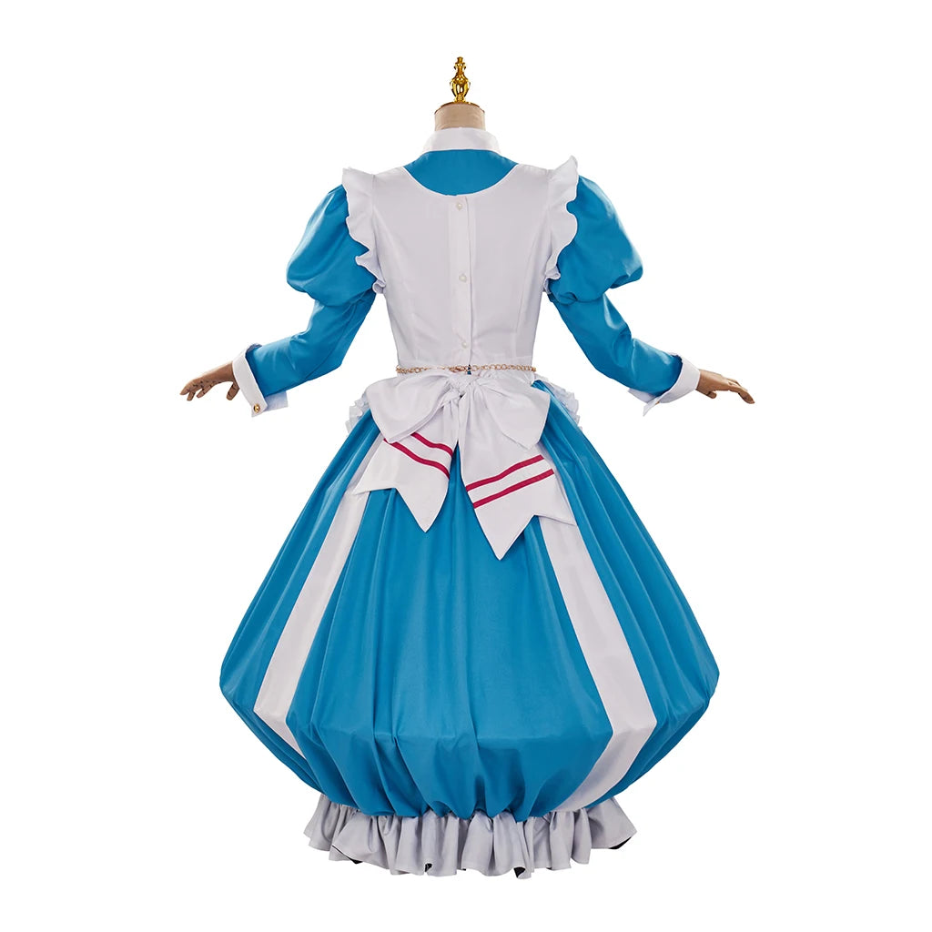 Morino Korisu Cosplay Anime Costume Women Girls Kawaii Teapot Maid Dress Suit Halloween Carnival Party Comic Con Gown