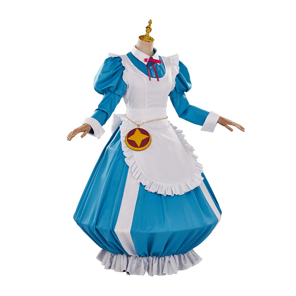 Morino Korisu Cosplay Anime Costume Women Girls Kawaii Teapot Maid Dress Suit Halloween Carnival Party Comic Con Gown