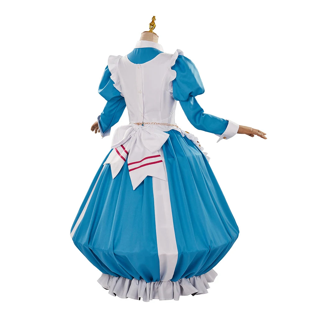 Morino Korisu Cosplay Anime Costume Women Girls Kawaii Teapot Maid Dress Suit Halloween Carnival Party Comic Con Gown