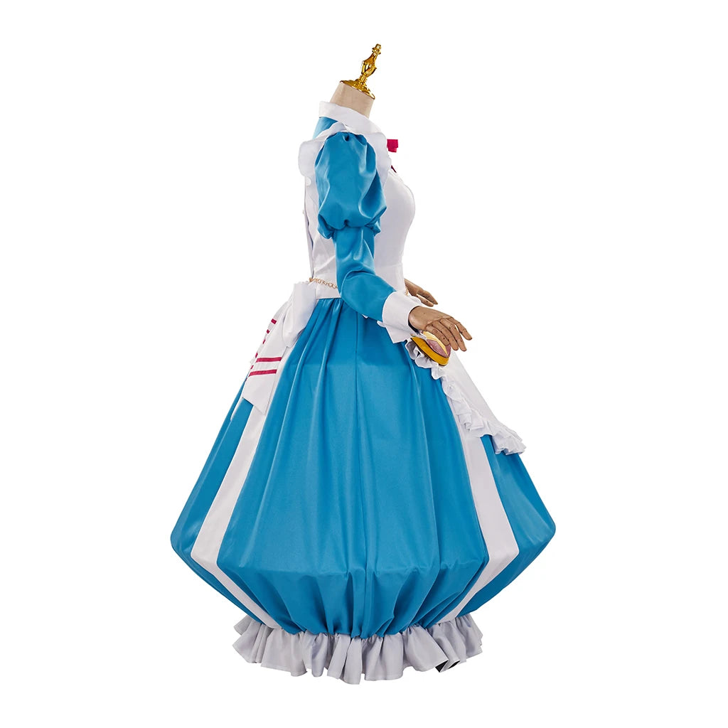 Morino Korisu Cosplay Anime Costume Women Girls Kawaii Teapot Maid Dress Suit Halloween Carnival Party Comic Con Gown