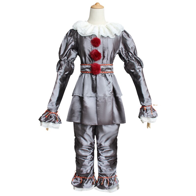 Movie Chapter Two Pennywise Cosplay Costumes Clown Halloween Mask Adult Kids Children Gift Home Gift Clothes Super Cos Suits