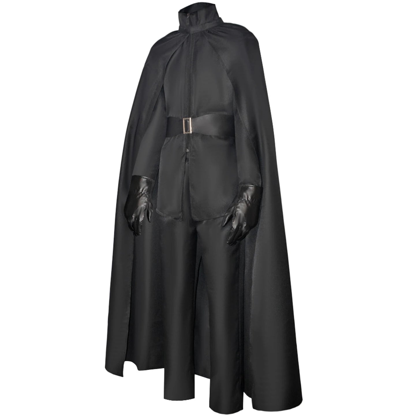 Movie V Cosplay Costumes Black Uniform Long Cloak Halloween Carnival Party Dressing for Men Outfit Suit