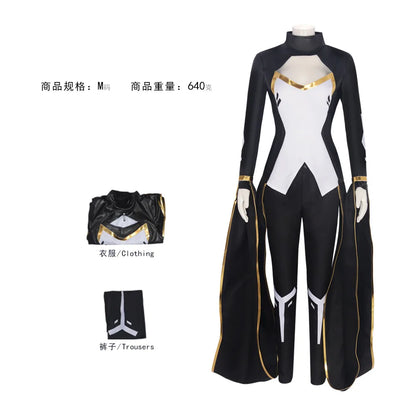 Movie X-Force Storm Cosplay Uncanny Black Uniform Costume Women Men Christmas Halloween High Quality Set In stock Top+pants