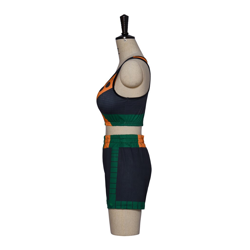 My Hero Academia Cosplay Costume Midoriya Izuku Summer Clothing Bakugou Katsuki Summer Wear Swimsuit