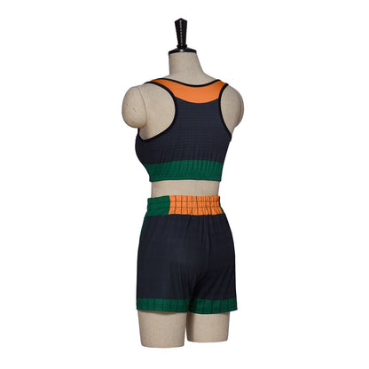 My Hero Academia Cosplay Costume Midoriya Izuku Summer Clothing Bakugou Katsuki Summer Wear Swimsuit