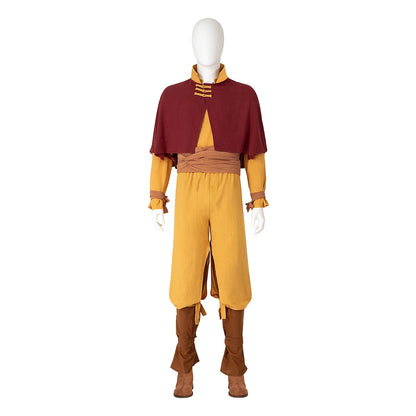 Aang Avatar Cosplay Costume Anime Role Play Outfit Custom Size Halloween Dress Up