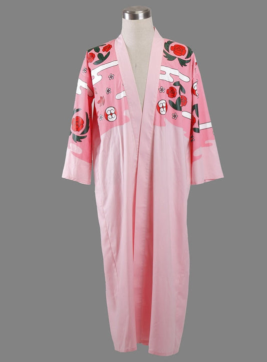 Kyoraku Shunsui  Cosplay Costume Coat Kimono Top Halloween Outfit