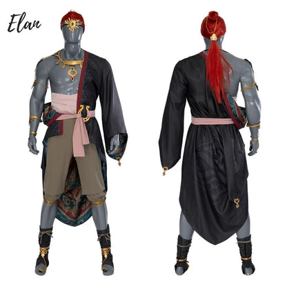 Zelda Cosplay Ganondorf Cosplay Costume Ganon Costumes Tears Fantasy Suit Outfit and Accessories