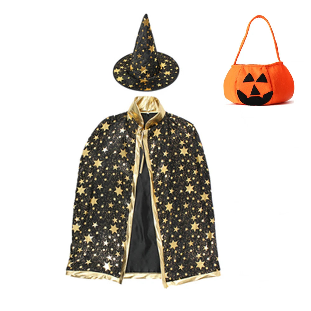 New Halloween Carnival Party Girls Witch Costume Luminous LED Lights Tulle Tutu Dress Masquerade Vampire Devil Winifred Dress Up