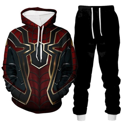 Miles Morales Spiderman Cosplay Hoodie Unisex Sweatshirts Zipper Fashion Casual Hoodies Men Top Streetwear Jacket