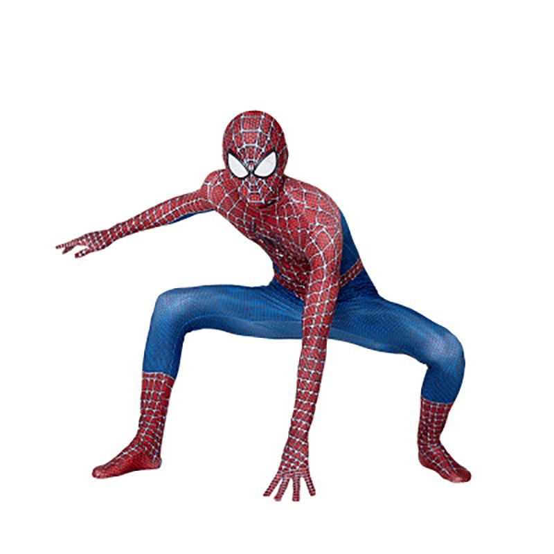 Miles Far From Home Cosplay Costume Zentai Spiderman Costume Superhero Bodysuit Spandex Suit for Kids Adult