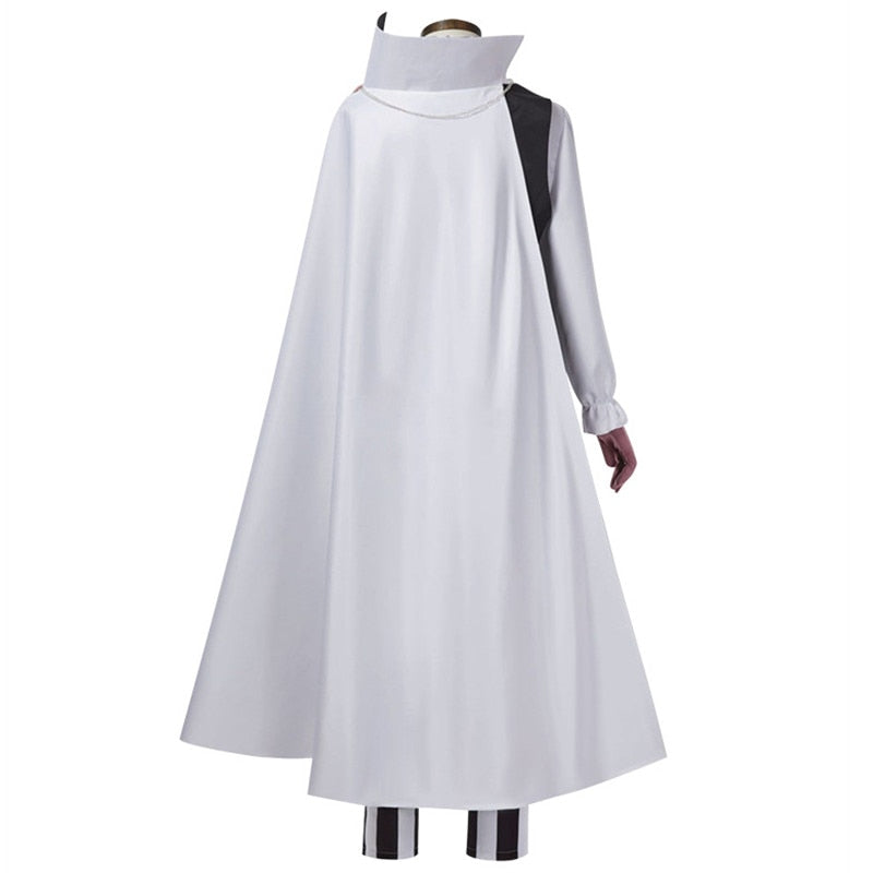 Nikolai Gogol Cosplay Costume Anime Bungo Stray Dogs Suit Cloak White Black Uniform Halloween Christmas Clothes Season 4