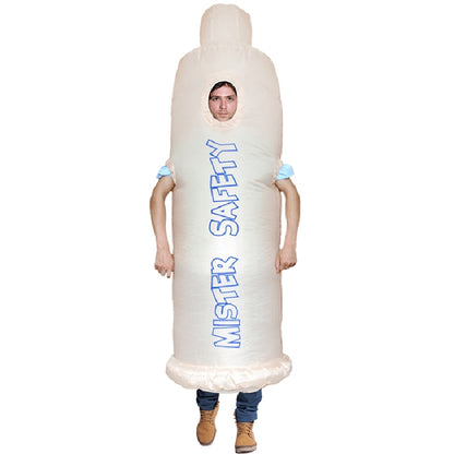 Inflatable Costumes For Adult Sexy Dick Jumpsuit Funny Dress Disfraz Holiday Paty Halloween Anime Cosplay Suit