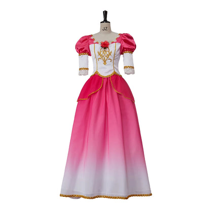 Princess Genevieve Cosplay Costume Dancing Party Dress Fancy Ball Gown Custom Made Women Beautiful Fairy Costume Prom Dresses