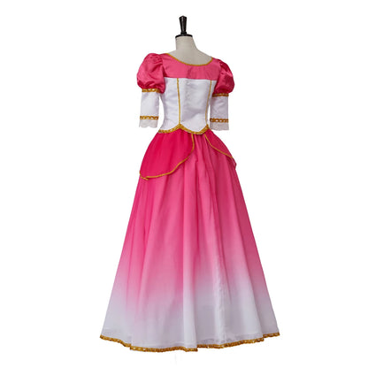 Princess Genevieve Cosplay Costume Dancing Party Dress Fancy Ball Gown Custom Made Women Beautiful Fairy Costume Prom Dresses