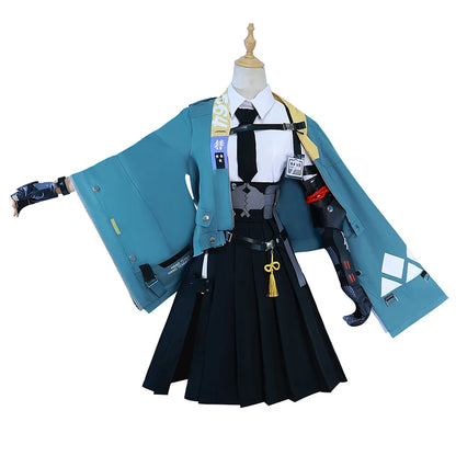 Game Zenless Zone Zero Hoshimi Miyabi Cosplay Costume Fox Lovely Uniform Cosplay Costume Halloween Cosplay Party Outfit