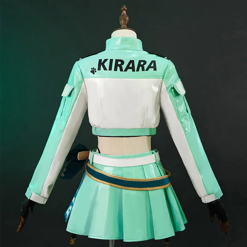 Original Kirara Race Queen Outfits Game Kirara Racing Suit Halloween Women Cosplay Costume