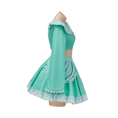 Rosalina  Princess Cosplay Costume Sexy Cute Crop Top Lolita Skirts  Outfit Halloween Carnival Suits