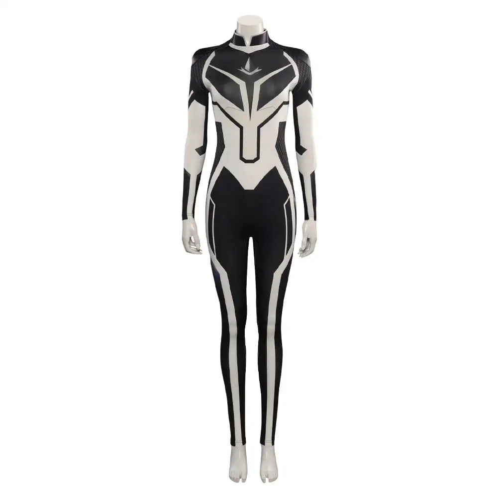 Monica Female Superhero Cosplay Costume Anime Roleplay Outfit Adult Halloween Suit