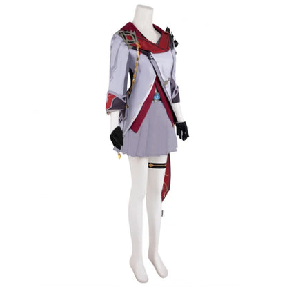 Game Genshin Impact Childe Tartaglia Cosplay Female Costume Women Uniform Top Pleated Skirts Halloween Party Battle Outfits