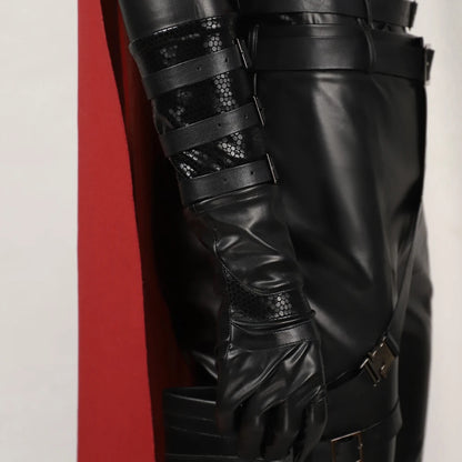 Vincent Valentine Cosplay Final Fantasy VII Game Men Fantasia Combat Uniform Halloween Carnival Party FF7 Warrior Disguise Suit