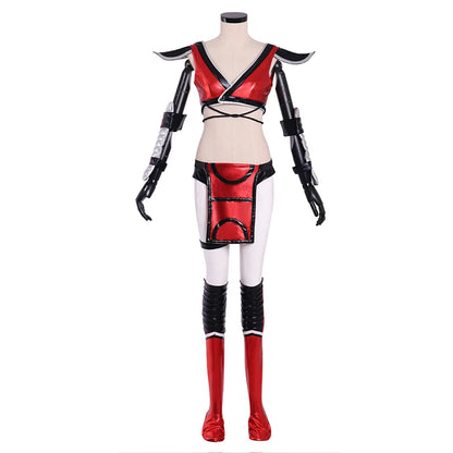 Game Mortal Kombat 11 Skarlet Cosplay Costume Women Sexy Bikinis Shorts Suits Halloween Carnival Theme Party Battle Outfits