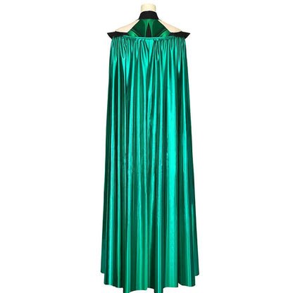 Ragnarok Hela Supervillain Cosplay Jumpsuit with Cloak for Women