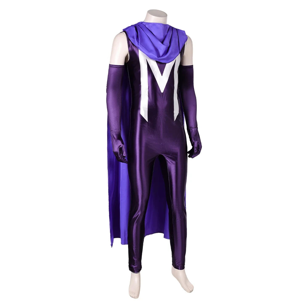 Fantasia Magneto Cosplay Cloak Cartoon Anime X Super Villain Disfraz Costume Adult Men Fantasy Halloween Carnival Party Clothes