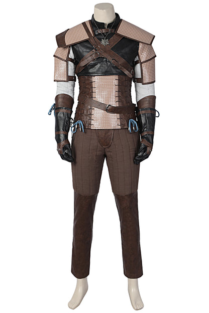 Geralt of Rivia Cosplay Costume Disguise Halloween Carnival Part Clothing