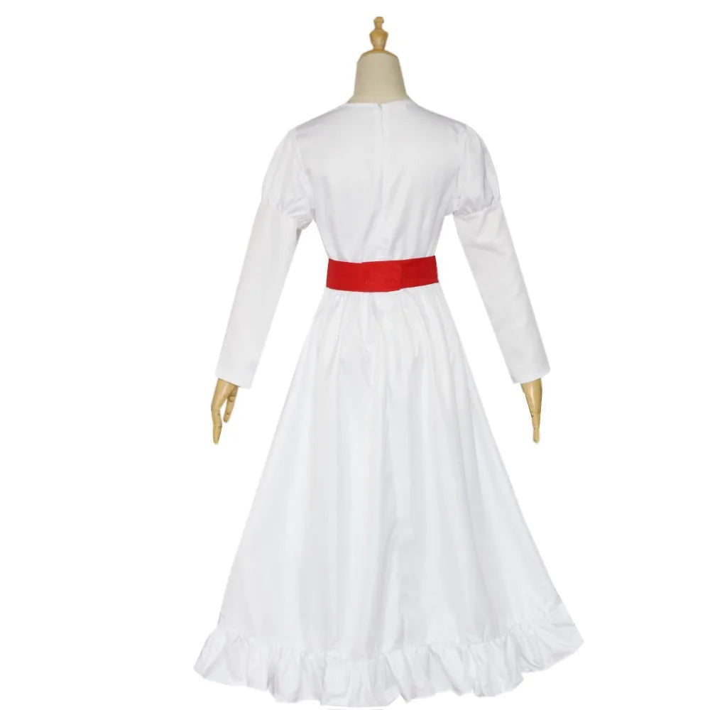 Halloween Horror White Dress Cosplay Costume