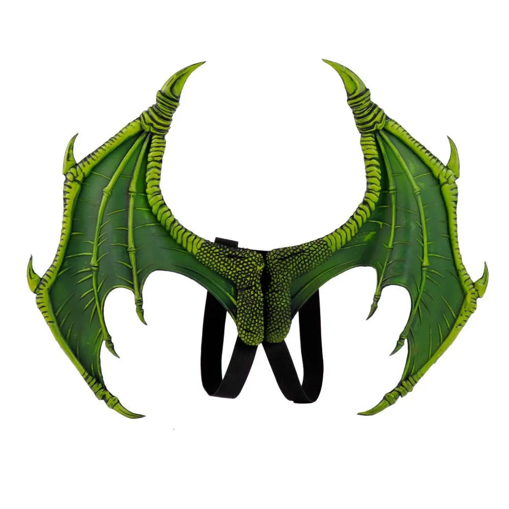 Halloween PU Foam Dragon Wings Carnival Carnival Masquerade Unisex Kids Costume Devil Cosplay Dragon Wings