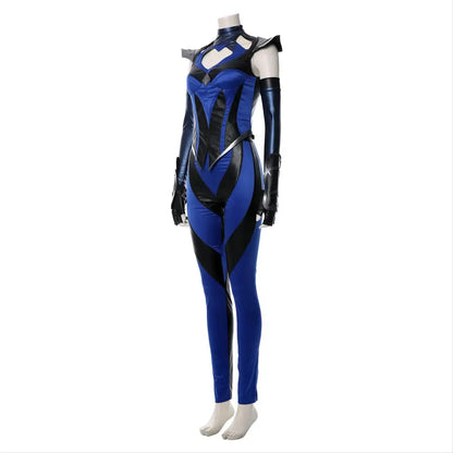 Cosplay Women Costume Game Mortal Cos Outfit Tops Pants Full Set Adult Girls Halloween Carnival Disguise Suits