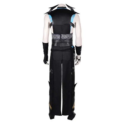 Quan Chi Fantasia Cosplay Suits Anime Game Mortal Kombat Costume Disguise Adult Men Fantasy Halloween Carnival Party Clothes