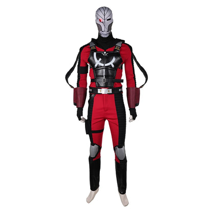 Deadshot Cosplay Costume Game Suicide Roleplay Men Outfits Male Fantasia Mask Headgear Armor Set Clothing Halloween Party Suit